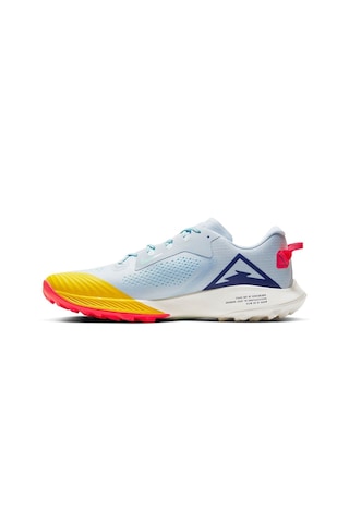 Nike Air Zoom Terra Kiger 6 Erkek Koşu Ayakkabısı Beyaz Simli Çok Renkli