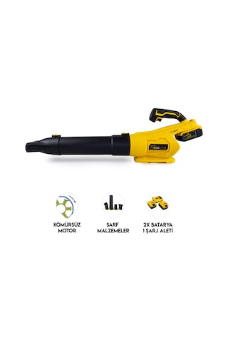 Dawreek Sarı Dw21 Turbo Üfleme Fan