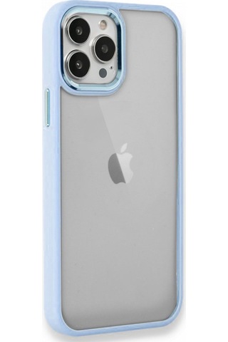 Apple Uyumlu iPhone 11 Pro Kılıf Luna Lens Kamera Çerçeveli Silikon Kapak