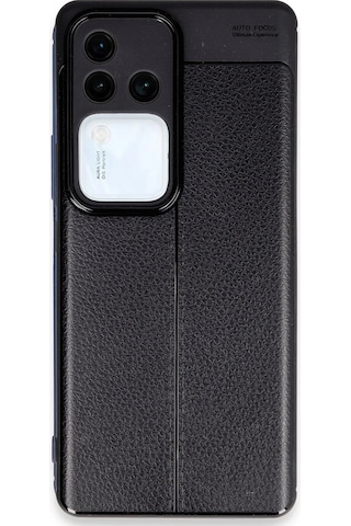 Cosmotex Newface Vivo V30 5g Kılıf Auto Focus Kapak - Siyah
