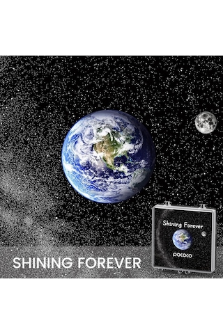 Galaxy Uyumlu Lite Star Projektör Disk Seti, 5k Ultra Hd Gerçekçi 3 Yıldız Diski Projektörsüz