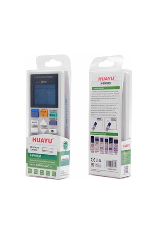 Huayu K-pn1851 Universal Panasonic Klima Kumandası Tüm Panasonik Klimalara Uyumlu