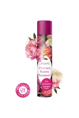 Peonies Roses Bouquet Hacimlendirici Kuru Şampuan Seti 2x200ml- Vegan - Uv Korumalı