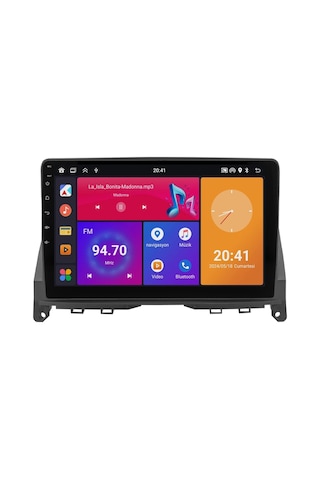 Mercedes C Serisi W204 Android Multimedya Sistemi 2005-2011 Crv4352xp
