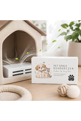 Tr Pet Space Deodorizer Doğal Aktif Karbon Koku Giderici 75 G, Kedi Kumu, Evcil Hayvan Yatağı, Kafes Ve Ev İçin Par