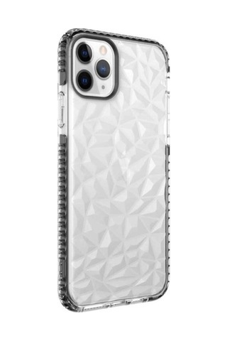 Apple Uyumlu iPhone 11 Pro Max Kılıf Zore Buzz Kapak Siyah