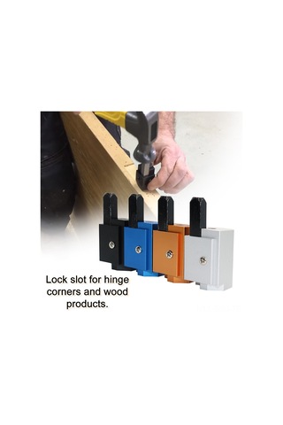 Springsun Yüksek Hassasiyetli Ahşap Köşe Oyma Aleti - Kapı Menteşe Yuvaları İçin Gümüş