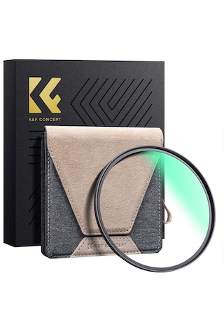 K&f Concept 43mm Nano-x Pro Serisi Uv Filtre - İnce Pirinç Çerceve - 36 Katmanlı
