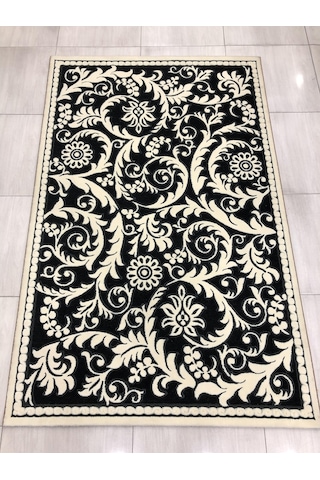 Saray Halı 3B 11470 B 150X230 Krem Siyah 4 M2 Halı !