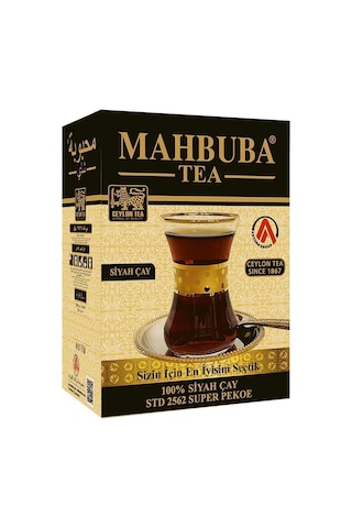 Mahbuba Std 2562 Super Pekoe Ithal Seylan Sri Lanka Ceylon Kaçak Siyah Yaprak Çayı 800gr