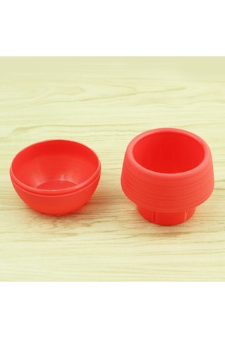 Renkli Mini Yuvarlak Plastik Bitki Saksı Bahçe Ev Ofis Dekorasyonu Kreş Saksıları Su Deposu İle Etli Bitki Saksı, Rastgele Renk Teslimatı