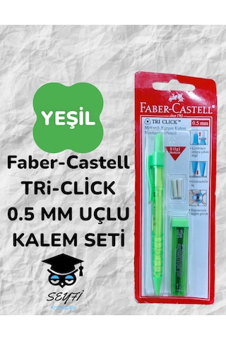 Faber-castell Tri-click 0.5 Mm Uçlu Kalem Seti Pembe