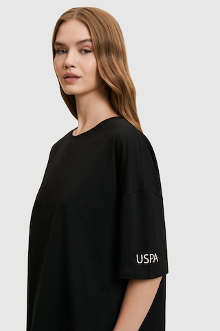 U.s. Polo Assn. Kadın Siyah Tişört 50323529-vr046