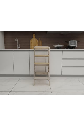 Ahşap Çocuk Öğrenme-etkinlik Kulesi 1 Adet
