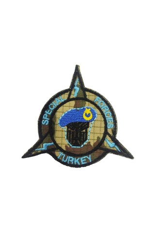 Özel Üretim Special Forces Nakış Askeri Teçhizat Giyim Aksesuarı Tekstil Amblem Çok Renkli