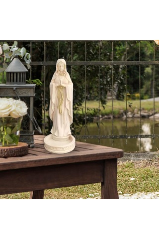 Dolıty Oturma Odası Masa Dekorasyonu Için Meryem Ana Heykeli 20 Santimetre