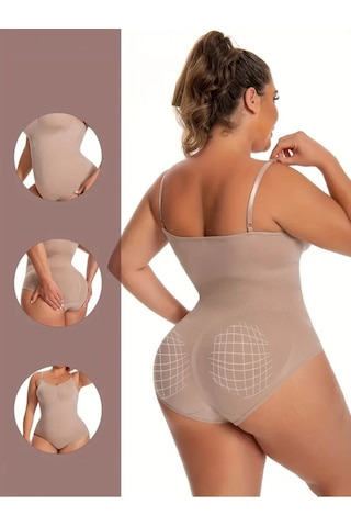 Mistirik Mamey Model Bel Göbek Ve Karın Sıkılaştırıcı Seamless Çıtçıtlı Korse Ten Renk8 Ten