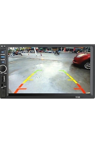 Araba Geri Görüş Kamerası 8 Ir Ledli Gece Görüşlü Çift Aparatlı Mesafeli