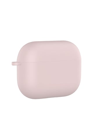 Apple AirPods Uyumlu Pro 3 Zore Standart Silikon Kılıf Kum Pembe