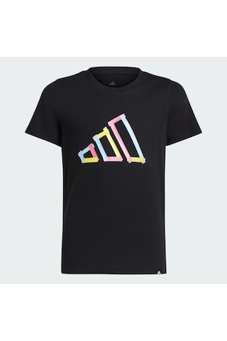 Adidas Jd4637 J T Tee Çocuk T-shirt Siyah