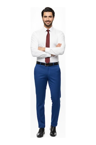 Presto Erkek Janella Slim Fit Pantolon İndigo Mavisi 2025-300 İndigo Mavi