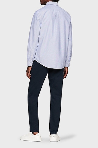 Tommy Hilfiger Erkek Gömlek Mw0mw35774 Cı0 Mavi Mavi