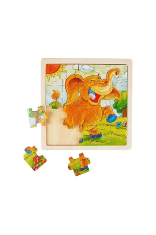 20 Parçalık Ahşap Puzzle: Woody Hayvanlar İle Eğlenceli Zamanlar