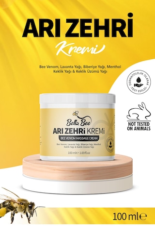 Bella Bee Arı Zehri Masaj Kremi 100 ML