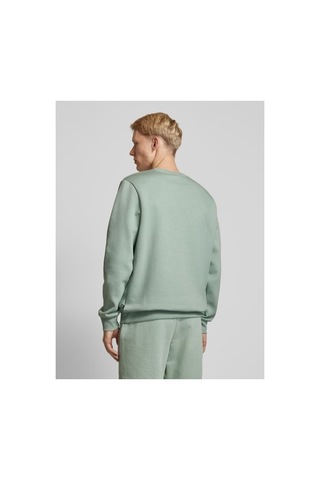Puma Performance Sweatshirt Met Label Print In Lime Green Siyah