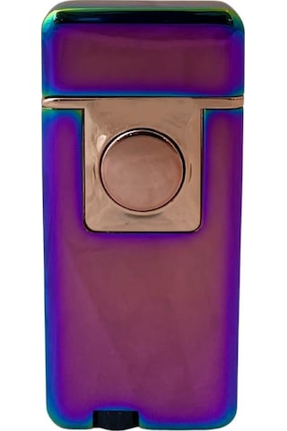 Hunter Tek Torch Pürmüz/mum Alev Çok Renkli Puro Çakmağı