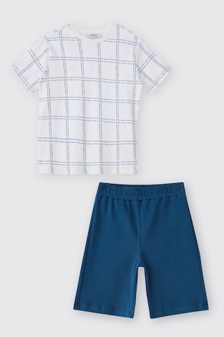 Panço Erkek Çocuk Lacivert Pijama Takımı