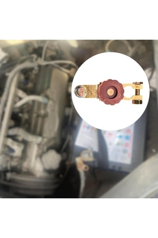 Pazly Terminali Suntek Kahverengi Araba Akü Bağlantı Anahtarı Genel