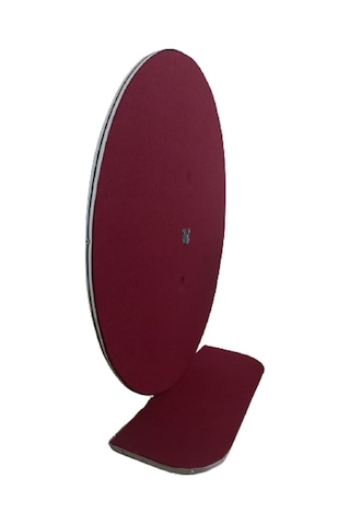 Raf Düzenekli Dart Arkalık Yuvarlak Bordo 72 CM