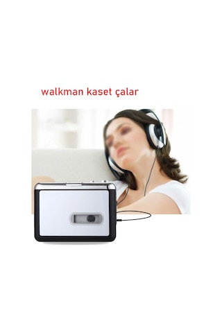Kaset Çalar Walkman Ezcap Kasetten Mp3'e Dönüştürücü Kaset Çalar