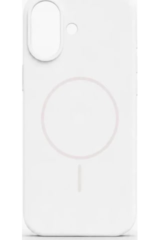 iPhone Uyumlu 17 Aura Akıllı Magsafe Animasyonlu Silikon Kılıf Beyaz