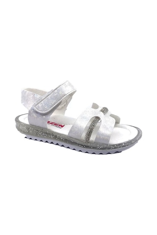 Arzen 4217 Simli Taşlı Kız Çocuk Bebe Sandalet Ayakkabı 001