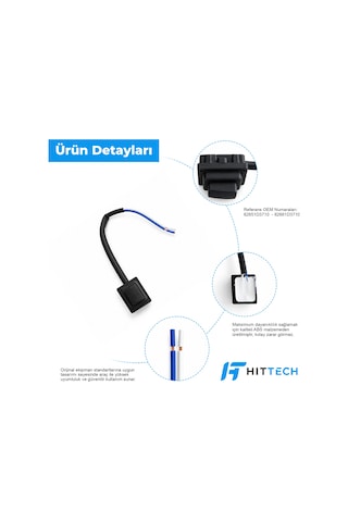 Hyundai Tucson Uyumlu Ön Dış Kapı Kolu Dokunmatik Switch Düğmesi 2016-2022 Eller Serbest Butonu OEM 82651D3710 82661D3710