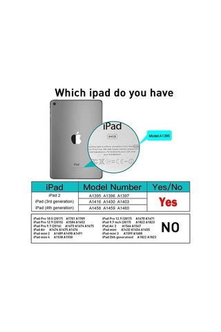 Apple Uyumlu iPad 2 3 4 Kılıf Defender Askılı Zırhlı Tank Case A1395 A1396 A13 - Siyah