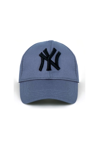 Unisex 2'li Set Lacivert ve Gri Ny New York Beyzbol Şapka - Unisex Lacivert - Gri