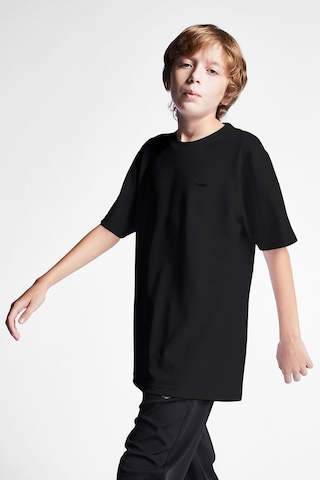 Lescon Çocuk Kısa Kollu T-Shirt 24S-3298-24B Siyah