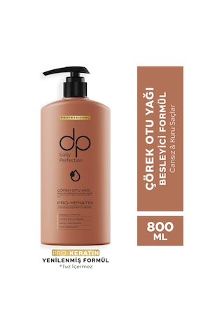 Dp Daily Perfection Şampuan Çörekotu Yağı & Pamuk Sütü 2 x 800 ML