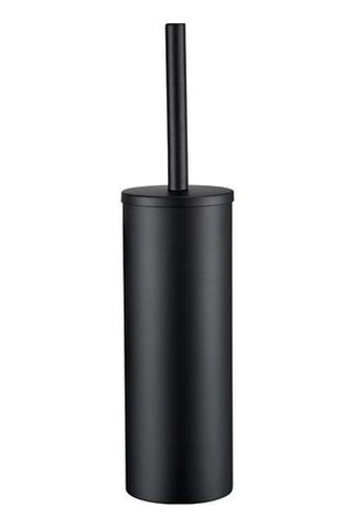 Siyah Paslanmaz Çelik Duvara Monte Banyo Aksesuarları Tuvalet Fırçası Tuvalet Fırçası Tutucular Altın - Krom