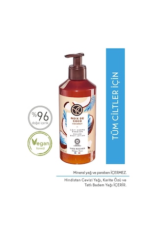 Yves Rocher Tropikal Hindistan Cevizi Özlü Nemlendirici Vücut Losyonu 390 ML
