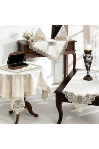 Royal Nazik Riva Kadife 5 Parça Salon Takımı