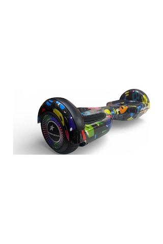 Elektrikli Kaykay Hoverboard Bluetooth Hoparlörlü RS-S5 Colors Numbers Grafitİ