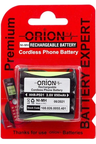 Orion HHR-P501 3.6V 850 mAh Telsiz Telefon Pili