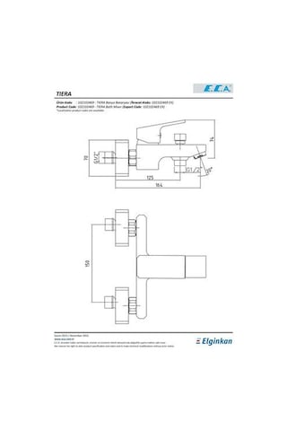 Eca Tiera Banyo Bataryası Mat Siyah 102102469C1 Siyah