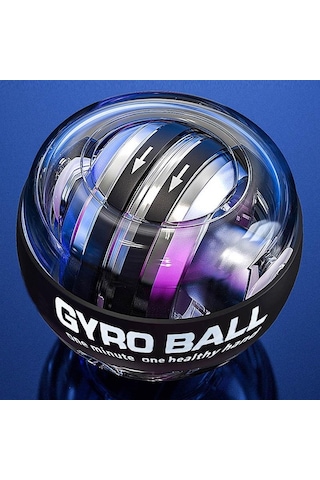 Upway Gyro Ball El ve Bilek Egzersiz Topu - Otomatik Jiroskop Kol Kuvvet Spor Ekipmanı