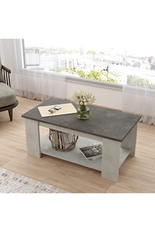 Arya Orta Sehpa Beton-taş Ary15-gt Gri