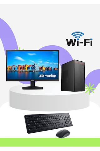 Dagmor 500w Bn2015246 H110 Anakart İntel İ7 6 8gb Ram Ddr4 120gb Ssd 23.8' Monitör Wifi Kablosuz Set